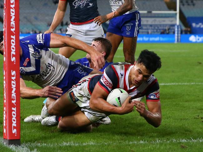 Joseph Suaalii played Australian schoolboys rugby union. Picture: Jason McCawley/Getty