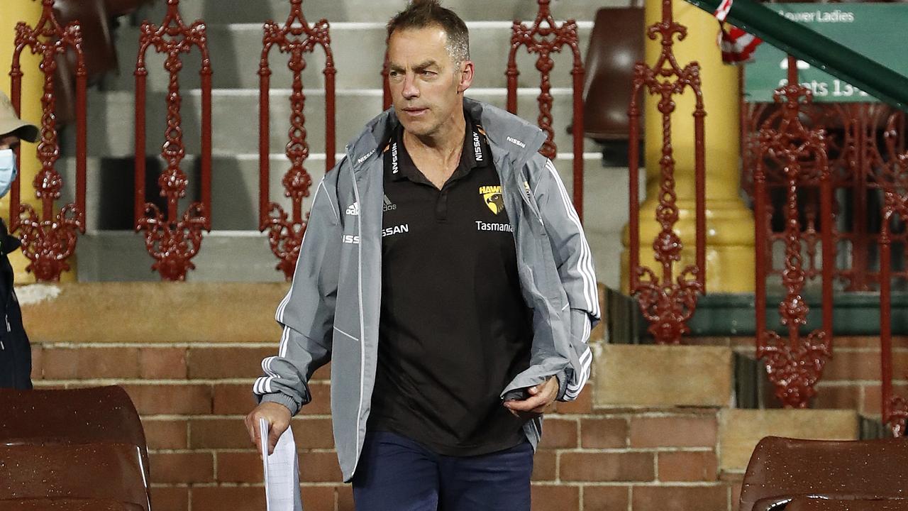 Alastair Clarkson has avoided a fine for his umpire comments. Picture: AFL Photos/Getty Images