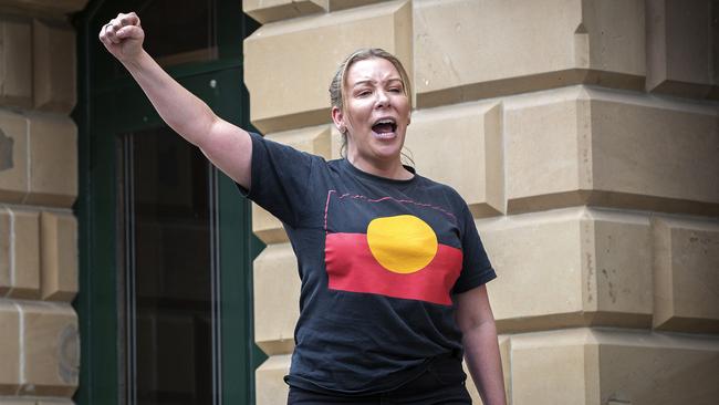 Tasmanian Aboriginal Centre campaign manager Nala Mansell. Picture: Chris Kidd