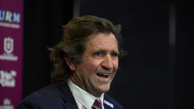 The appointment of Hasler adds instant credibility and accountability to the Titans. Picture: NRL Imagery.