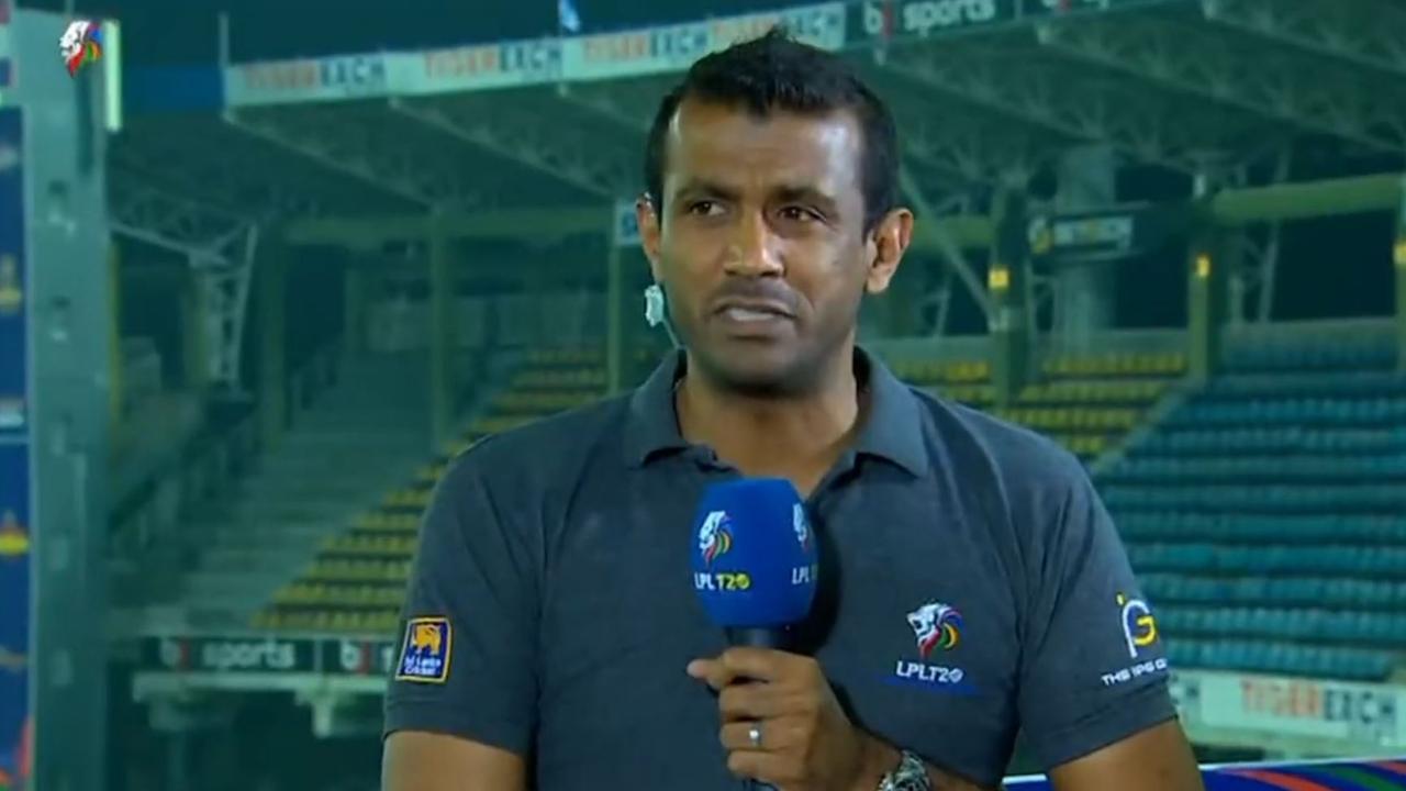 Former Sri Lankan cricketer Farveez Maharoof. Picture: Twitter/Neroli Meadows