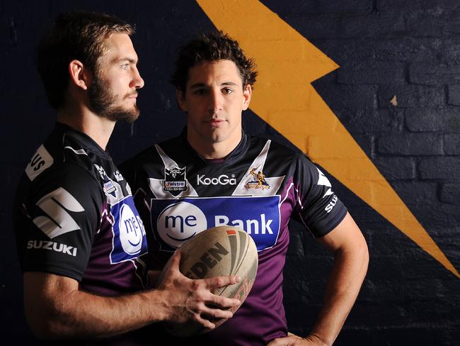 Billy Slater and Dallas Johnson will play there 150th game on Friday night against the Cowboys.