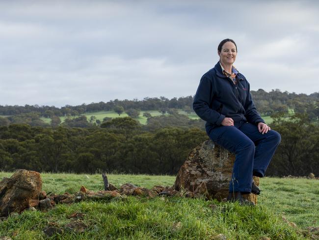 Farmer Anthea Brown is on her property in Northam, where she farms Dorper sheep, goats and Black Angus. . Anthea's farm sits between Northam and Toodyay but would prefer to be known as a Toodyay farmer. (Her locality is Katrine)