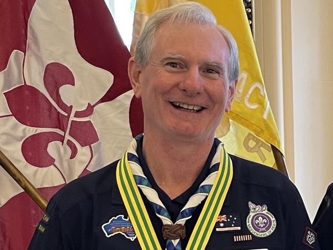 Phil Harrison, a former Chief Commisioner of the Scouts, was appointed as a Member of the Order of Australia in this year's Kings Birthday Honours List. Picture: Supplied