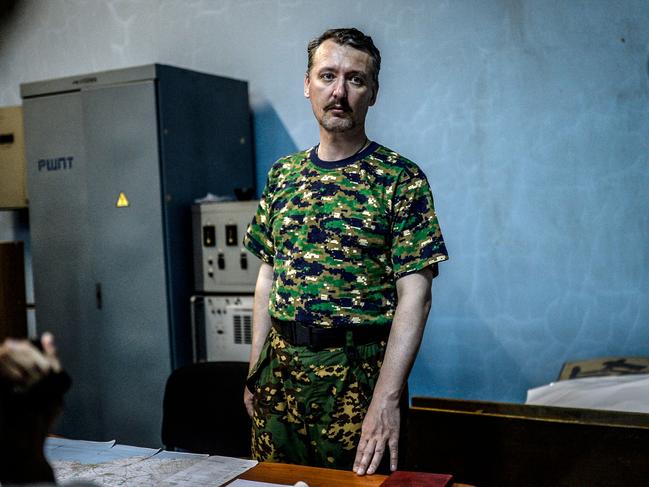 Igor Girkin, the top military commander of the self-proclaimed “Donetsk People's Republic”, is one of the main suspects in the shooting down of Flight MH17. Picture: AFP