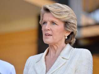 Julie Bishop visit Ipswich today. Picture: Brenda Strong