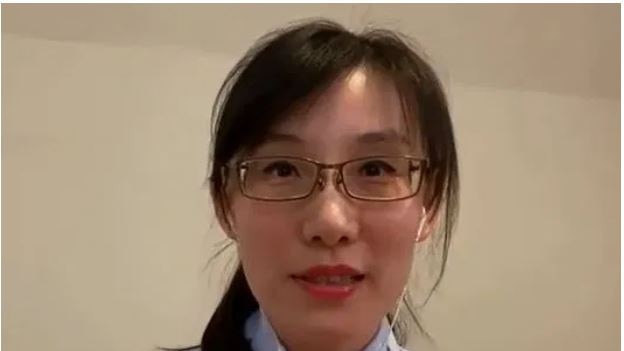 Dr Li Meng-Yan, who claims the coronavirus came from a military lab in China. Picture: Fox News