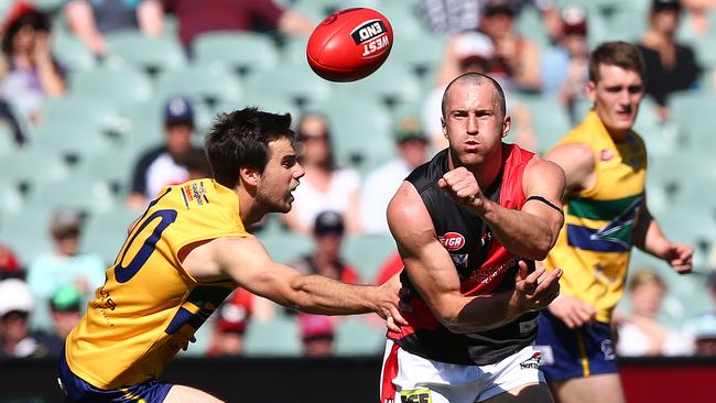 West Adelaide’s Jason Porplyzia has announced his retirement. Picture: Sarah Reed.