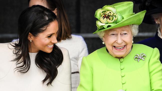 Insiders say Harry and Meghan always avoided criticising the Queen. Picture: Jeff J Mitchell/Getty Images)