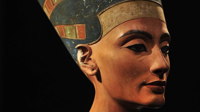 The bust of the ancient Egyptian Queen Nefertiti. Picture: AFP