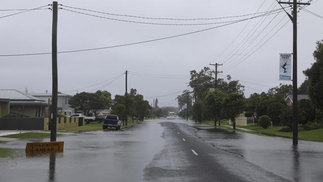 Flooding in Sussex Inlet, Shoalhaven. March 8 2022. Picture: Nathan Schmidt