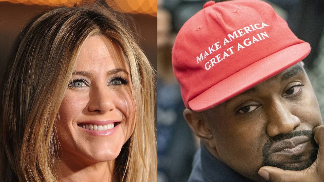 Kanye has hit back at Jennifer Aniston