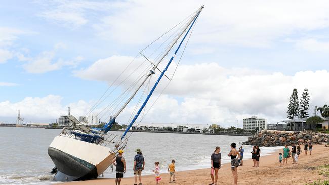 The aftermath from severe tropical Cyclone Kirrily at Townsville in Queensland. Picture: Shae Beplate