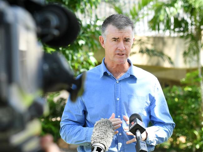 Shadow Housing Minister Tim Mander says not a single home has been planned, approved or built by the government’s $2bn housing investment fund anywhere in regional Queensland. Picture: Shae Beplate.