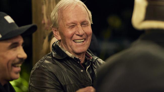 Paul Hogan cranks out a laugh in a scene from That's Not My Dog!