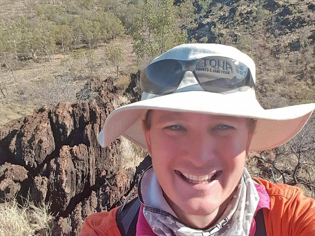 The former JCU student association president works as an underground mining geologist. Photo: Supplied.