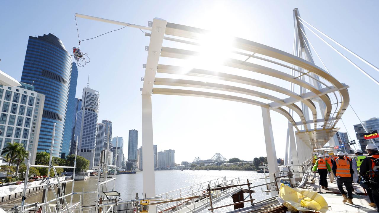 The new Kangaroo Point Bridge, Brisbane 23rd July 2024. (Image/Josh Woning)