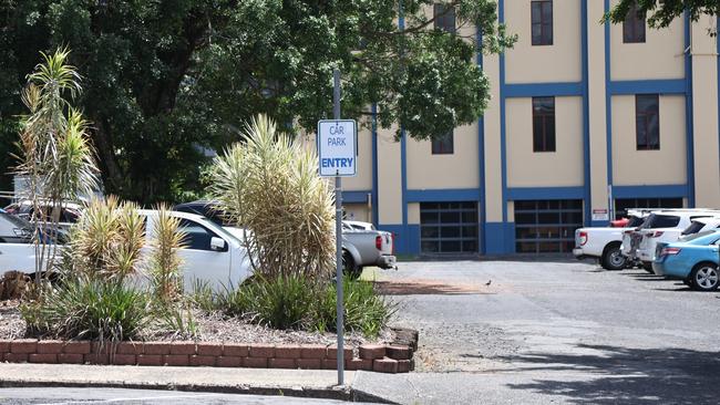 Cassowary Coast Regional Council's staff car park on Owen St, Innisfail.