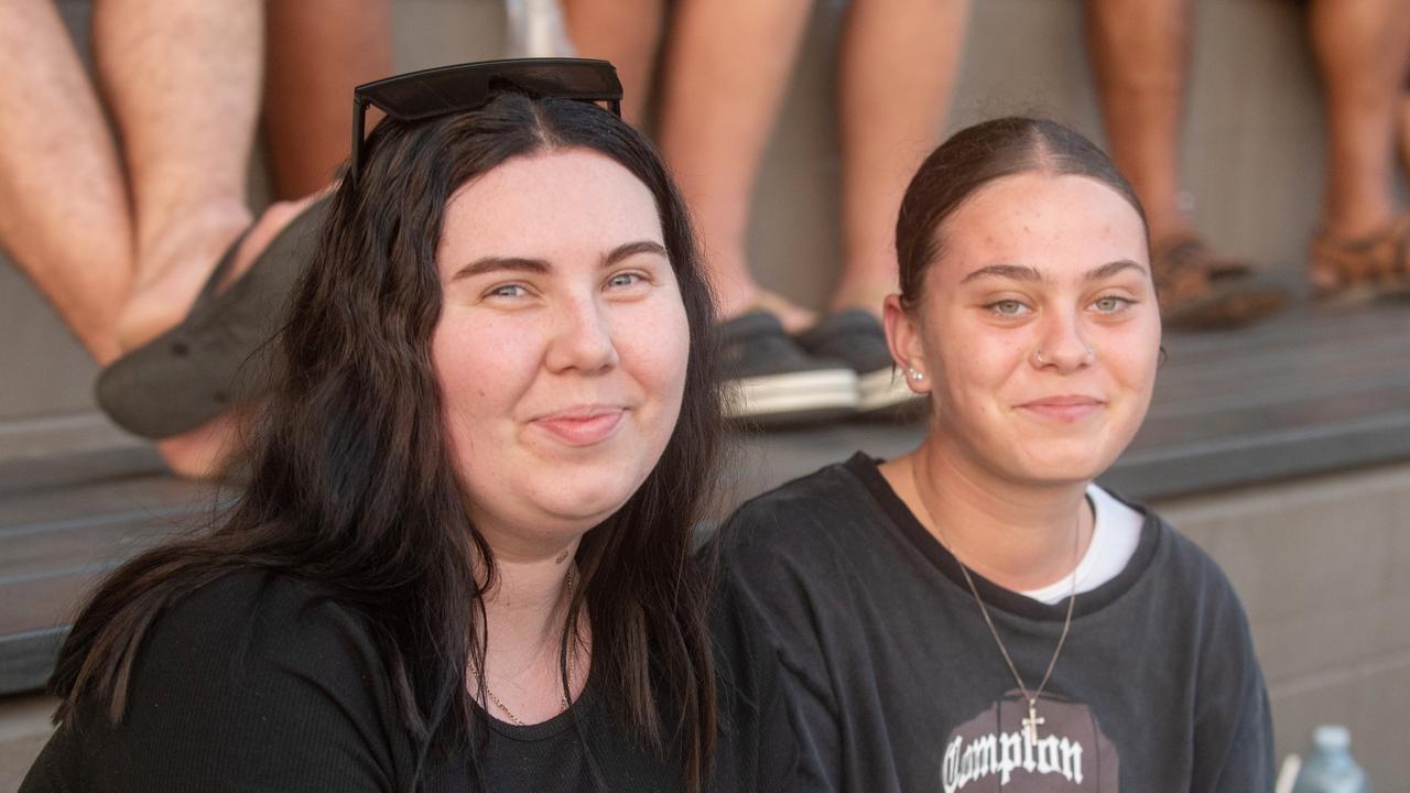 Chloe Holland and Ebony Craig at the Kanaka Proud Cup. Saturday 4 November 2023 Picture: Michaela Harlow