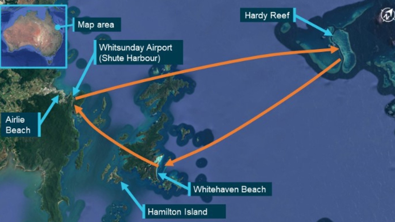 A GA8 Airvan, operated by Wave Air, was returning from a scenic flight in the Whitsundays when the pilot overshot the runway and crashed into a ditch with seven passengers on board on 2 November 2024. Image: ATSB