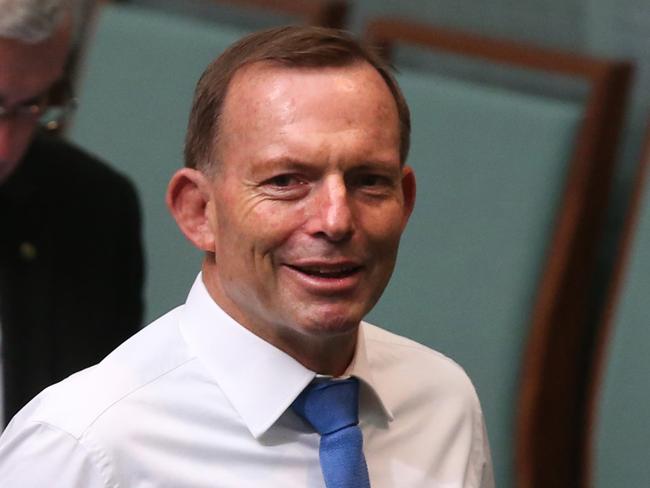 Former prime minister Tony Abbott.