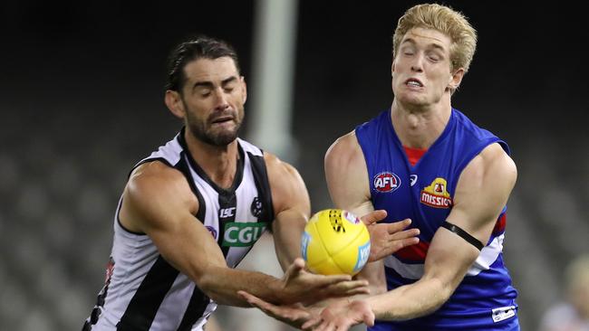 Can anyone stop Brodie Grundy in 2020? Picture: Michael Klein