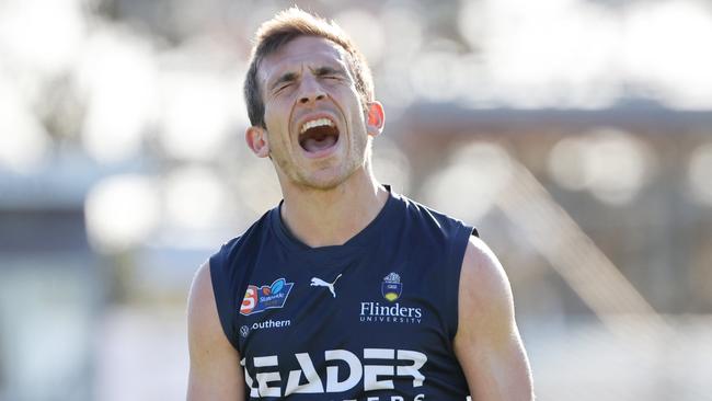 Joel Cross during his time at South Adelaide. Picture: David Mariuz