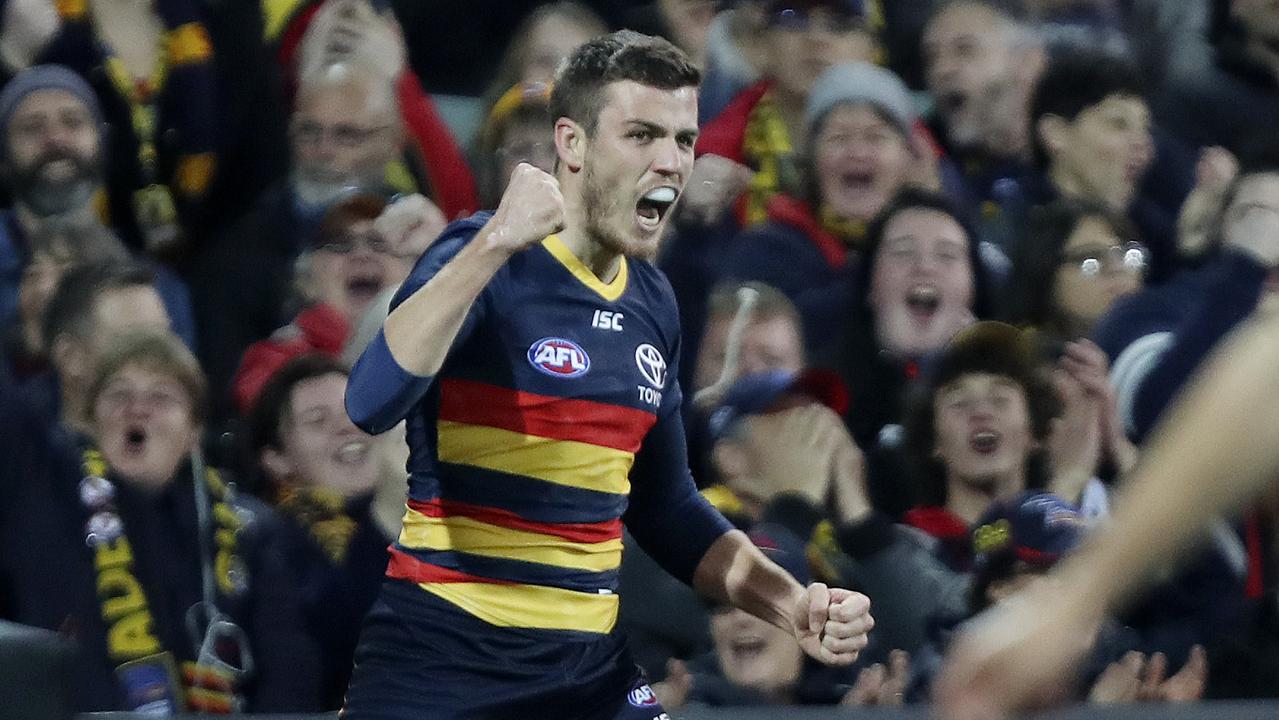 Adelaide’s Paul Seedsman is out of contract and received interest from the Saints. Picture: Sarah Reed