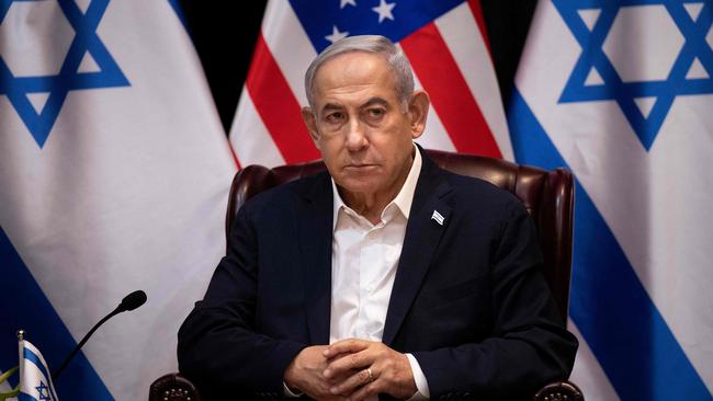 Israel's Prime Minister Benjamin Netanyahu. Picture: AFP