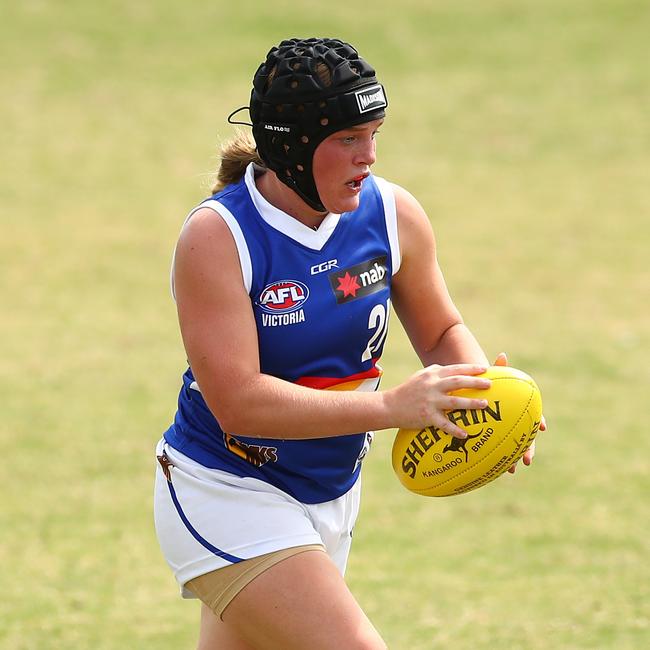 Olivia Meagher. Picture: Kelly Defina/AFL Media/Getty Images)