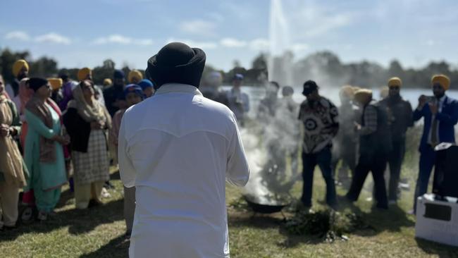 The state government is under fire for renaming a Melbourne lake after a Sikh religious leader without wider community consultation. Picture: Facebook