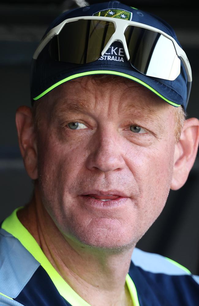 Australian cricket coach Andrew McDonald has responded to Greg Blewett’s day two criticism. Picture: Robert Cianflone/Getty Images