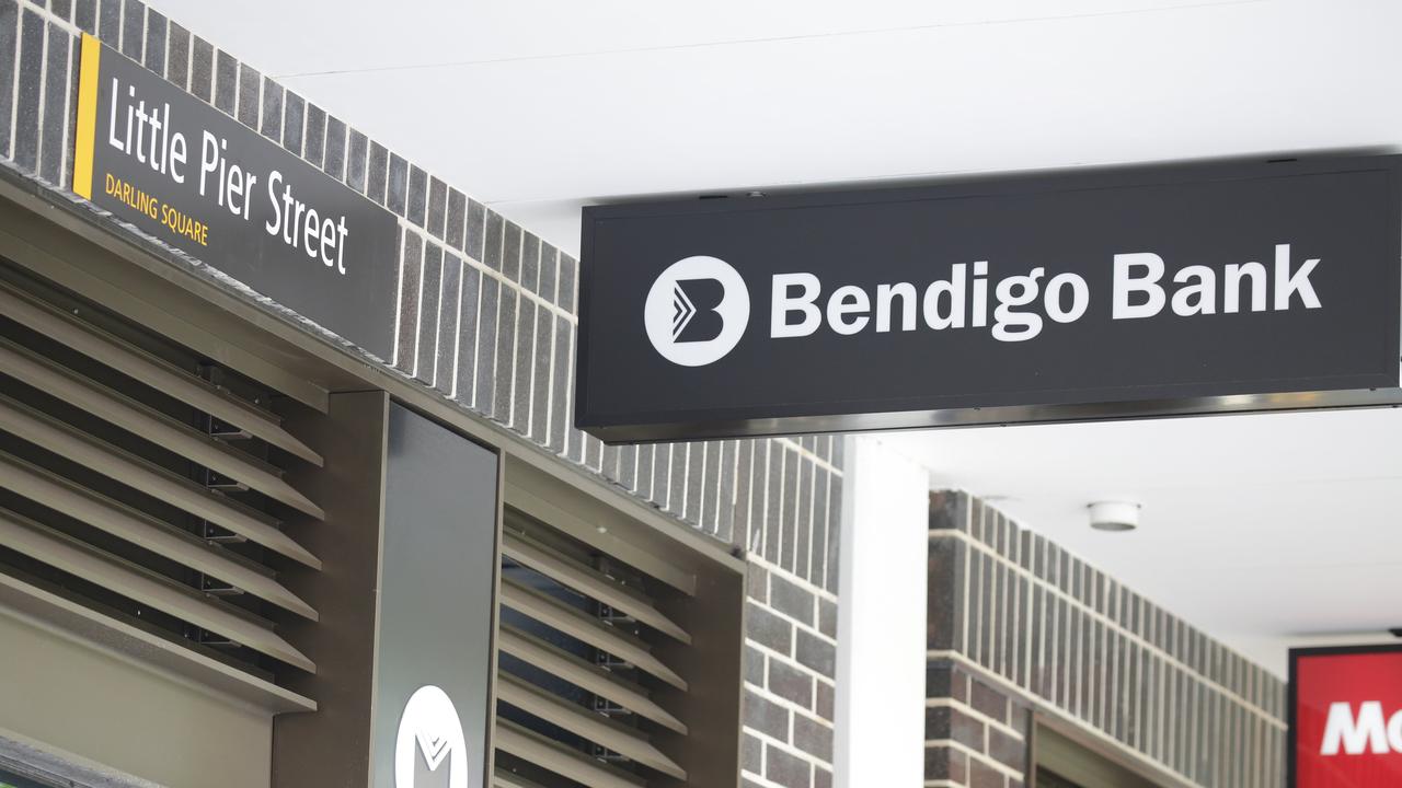 Bendigo Bank released its latest trading update on Friday. Picture: NewsWire / Christian Gilles