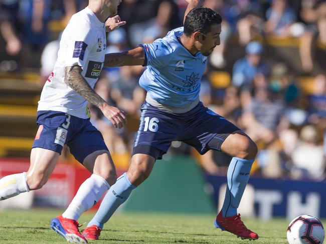 Milos Ninkovic has high praise for new Sydney FC recruit Reza Ghoochannejhad. Picture: AAP  