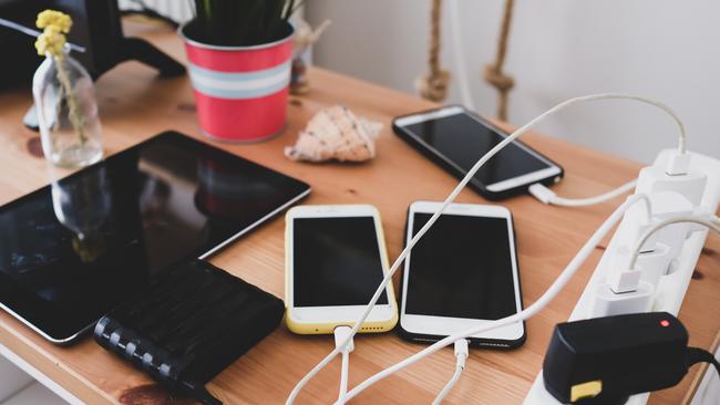 Mobile device charging is not expensive individually, but multiple device costs will add up.