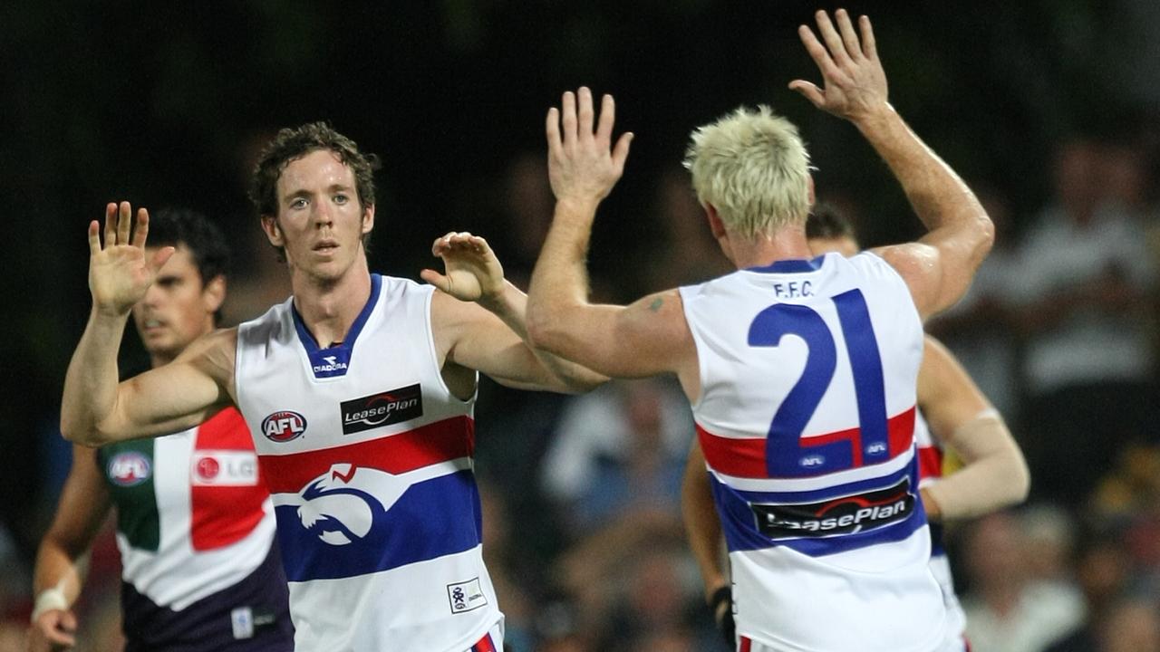 Bob Murphy and Akermanis were teammates at the Western Bulldogs.