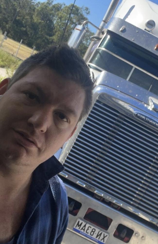 Damien Otto, 33, of Flagstone, sadly passed away following a truck crash near Logan on December 20, 2021. Photo: Tik Tok