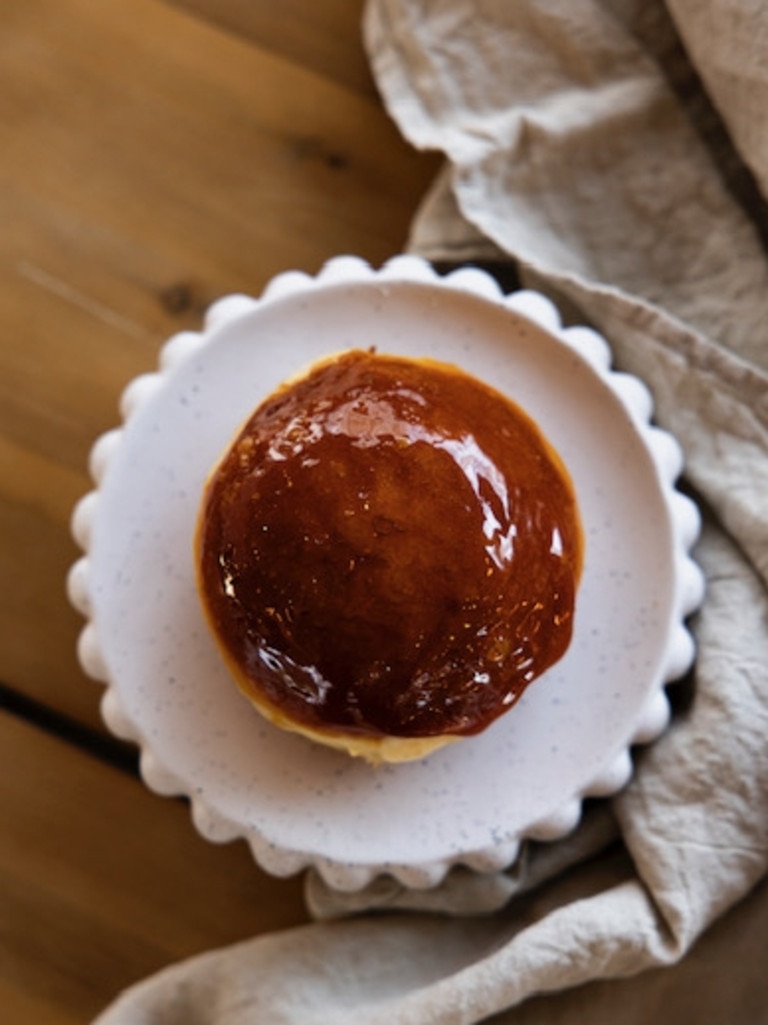 A creme brulee donut at Lost Loaf. Picture: Supplied