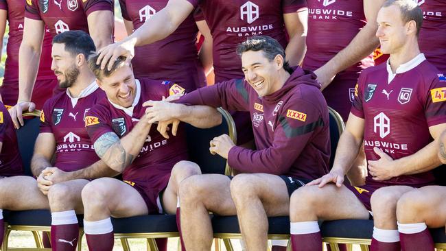 Billy Slater says the Super Bowl has nothing on Origin at Suncorp Stadium. Picture: Richard Walker