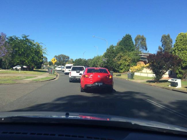 Mandy Perrin took this picture of traffic along Thunderbolt Drive. #SnapSydney2016 #SnapSydney #SnapMacarthur