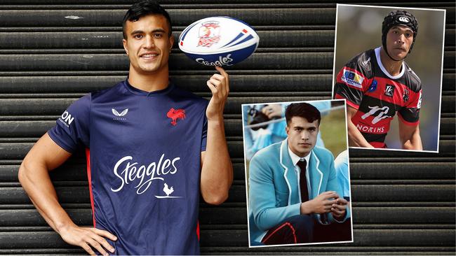 NRL young gun Joseph Suaalii pictured in his first interview and photo shoot since joining the Sydney Roosters. Picture: Sam Ruttyn