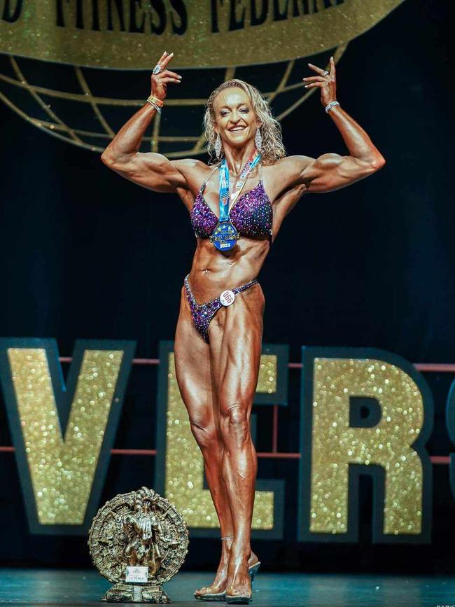 Professional Murray Bridge bodybuilder Megan Knight. Picture: Supplied