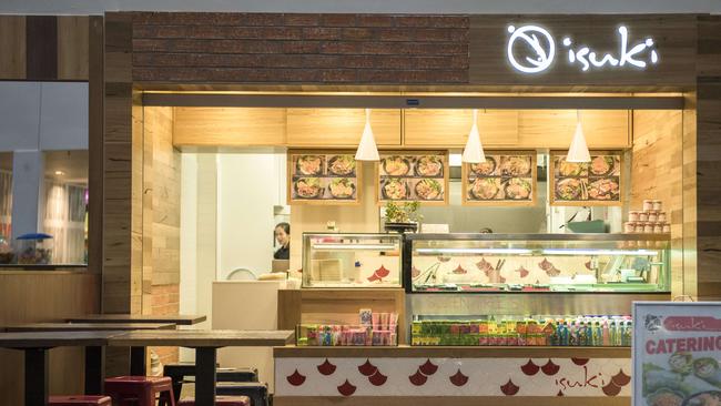 Isuki sushi bar in Dendy Plaza was overrun with insects.