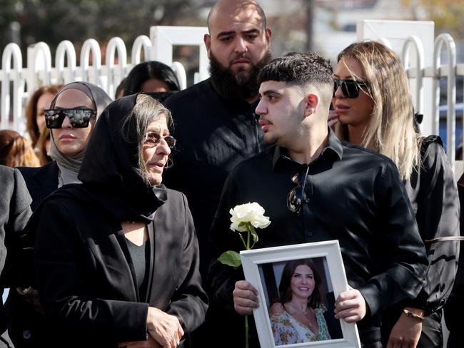 SYDNEY, AUSTRALIA - NewsWire Photos AUGUST, 2022:  The funeral of murdered Sydney mother Lametta Fadlallah, Punchbowl.Picture: NCA NewsWire