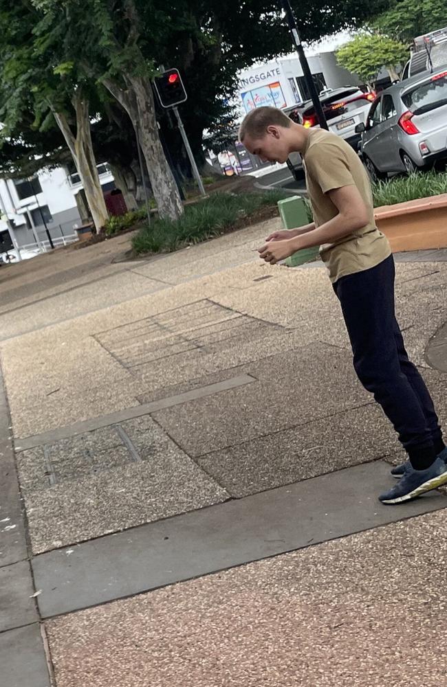 Zyan Vansteenis outside Caboolture court.