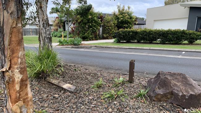 Woodgrove Boulevard following an incident that left three people taken to Sunshine Coast University Hospital on June 26.