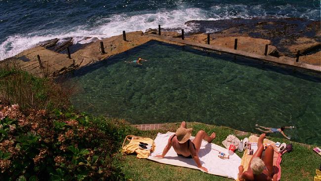 Coogee Ladies Pool, also known as McIver Baths, has been open exclusively to women since 1920s. Picture: Verity Chambers