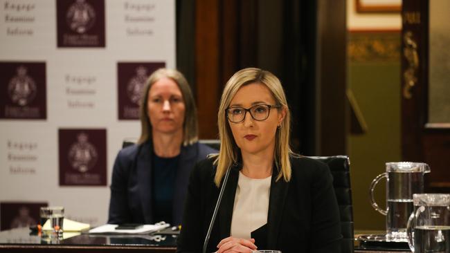 Amy Brown asked if she needed to know anything before John Barilaro was confirmed in the job: “I think he shrugged and said ‘no’ … he was resigned to it.” Picture: NCA Newswire /Gaye Gerard