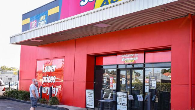 A Supercheap Auto store. Picture: NCA NewsWire / Flavio Brancaleone