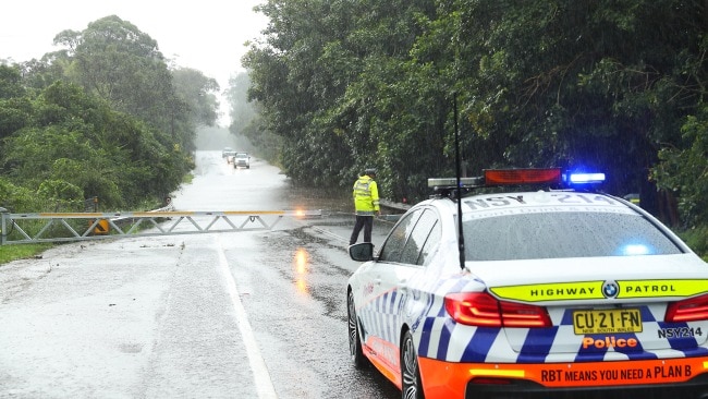 Motorists have been warned to take extra caution on the roads and avoid travel if possible. Picture: John Grainger